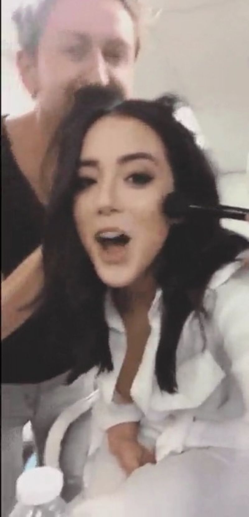 Chloe Bennet Nip Slip