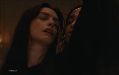 Anne Hathaway and Michaela Coel Lesbian Sex Scene
