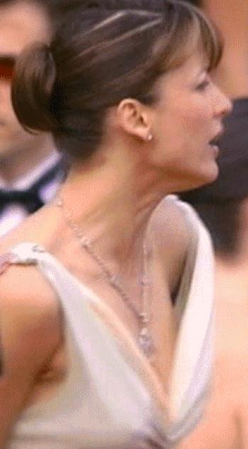 Sophie Marceau nip slip. 