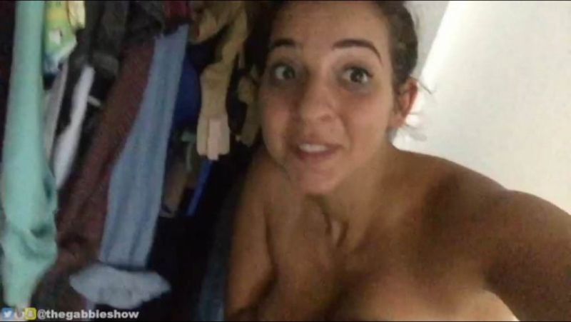 Gabrielle hanna nip slip