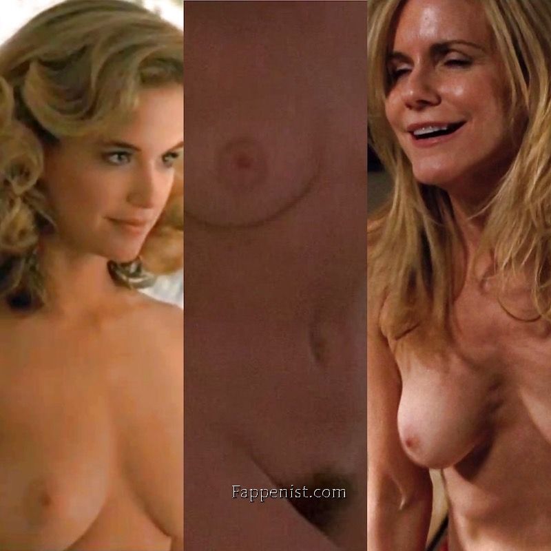 Kelly Preston nude photo collection showing her topless boobs, naked ass, p...