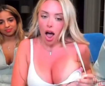 Corinna Kopf Showing Off her Tits Video