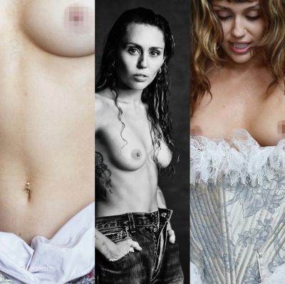 Miley Cyrus Nude Behind The Scenes