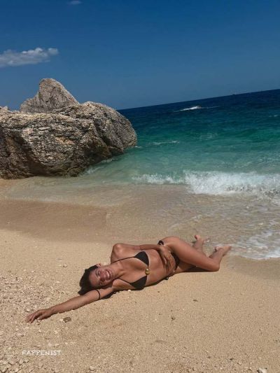 Sara Sampaio Tits and Ass at the Beach