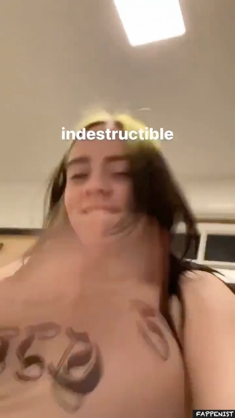 Billie eilish showing tits