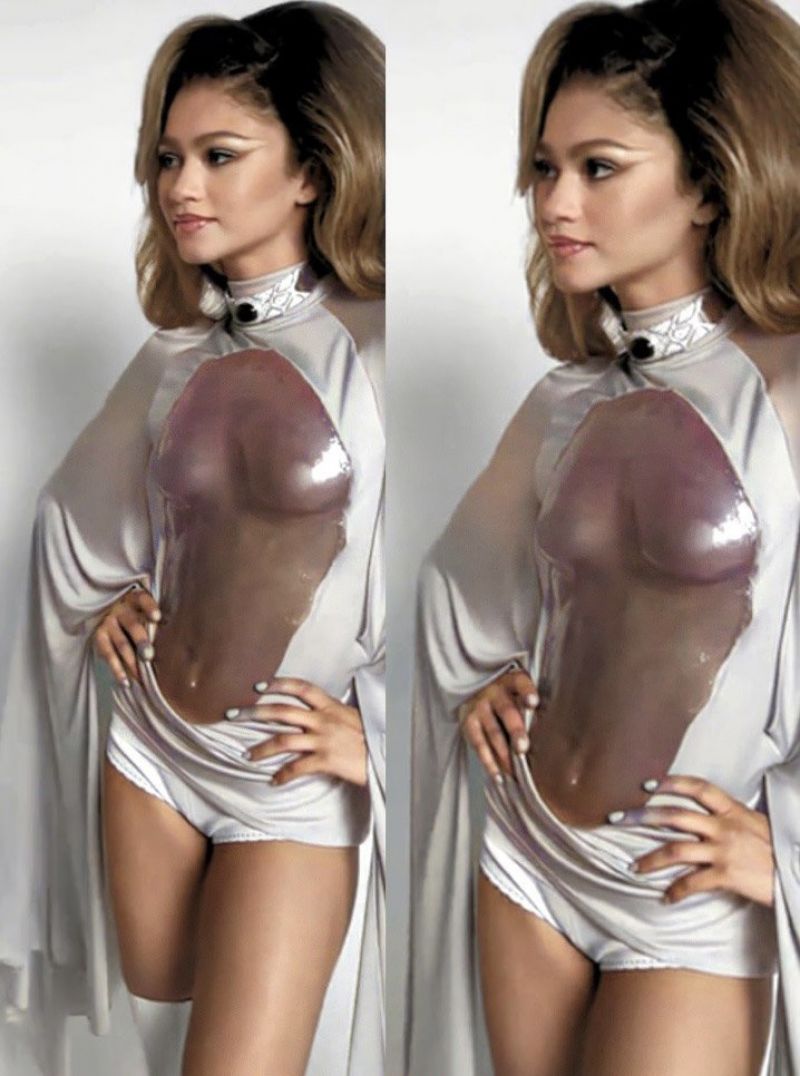 Zendaya nude paparazzi