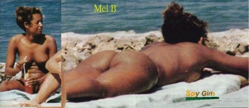 Mel B aka Melanie Brown Nude Photo Collection. 