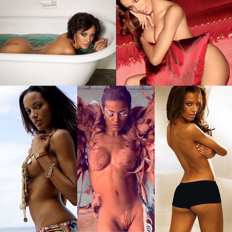 Selita Ebanks,nude,naked,topless,boobs,tits,ass,pussy,collection.