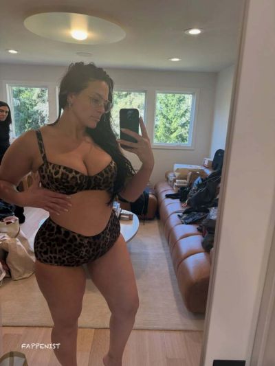 Ashley Graham Big Tits Lingerie Selfie