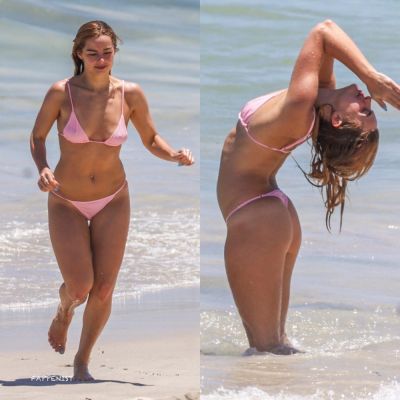 Addison Rae Tits and Ass Paparazzi Shots
