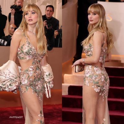 Jennifer Lawrence 2026 Golden Globes Tits and Ass