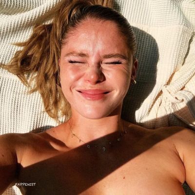 Erin Moriarty Topless Tanning