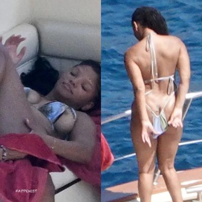 Halle Bailey Nude Big Tits and Ass Caught by Paparazzi