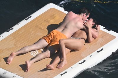 Dua Lipa and Callum Turner Caught by Paparazzi
