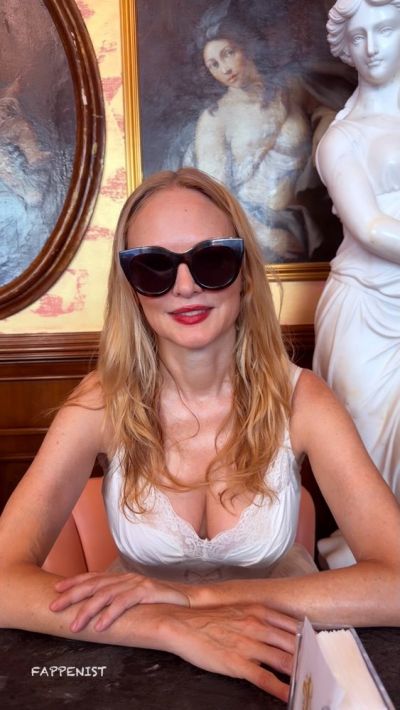 Heather Graham Tits in White