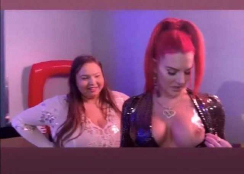 Justina Valentine,nude,naked,topless,nipslip,nip slip,wardrobe malfunction,...