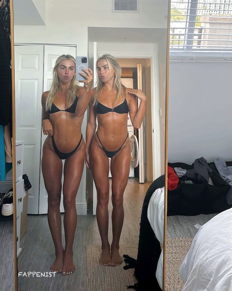 Cavinder twins in bikini