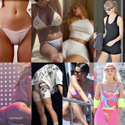 Celebrity Camel Toe Pussy Vagina Collection