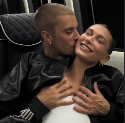 Justin Bieber Grabbing Hailey&#39;s Tits