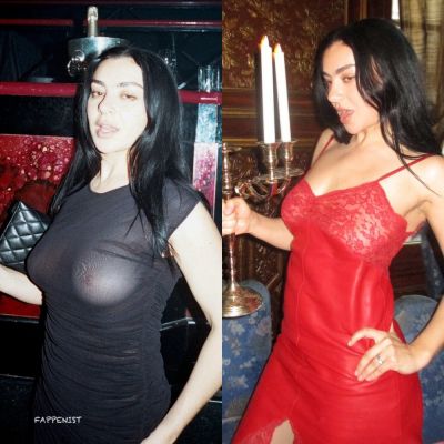 Charli XCX Nipples in Paris