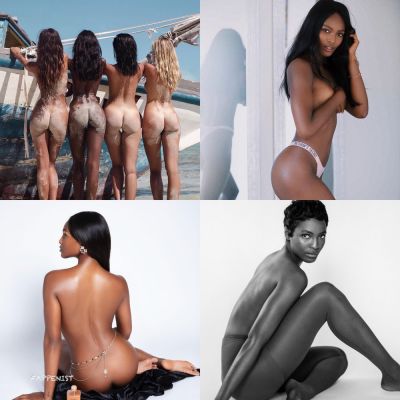 Mame Adjei Nude and Sexy Collection
