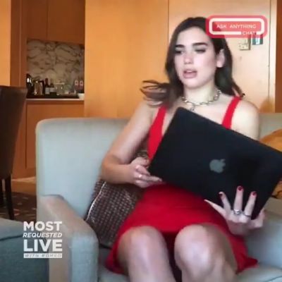 Dua Lipa Upskirt Video