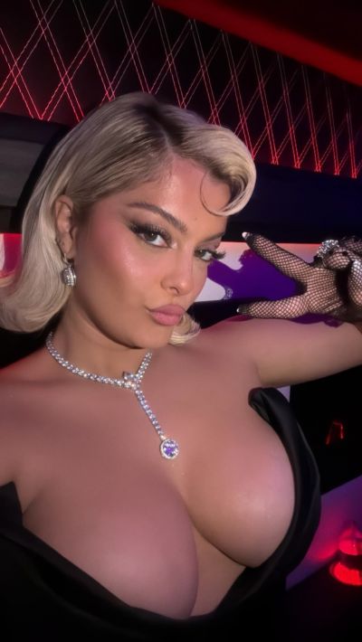 Bebe Rexha Huge Boobs Met Gala
