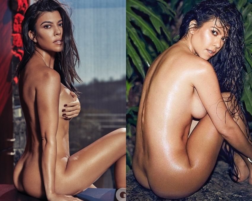 Kourtney Kardashian Naked Boobs