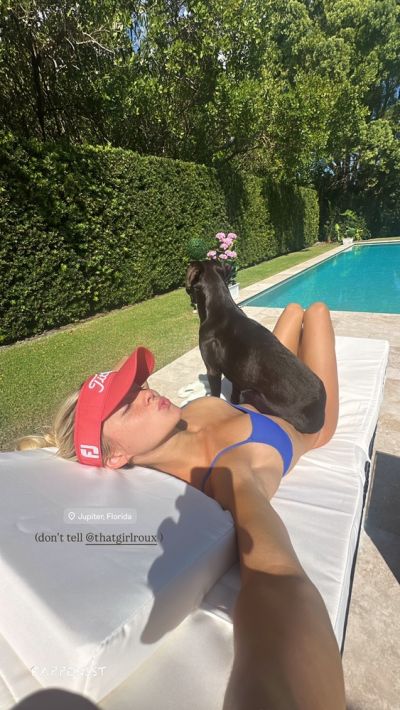 Livvy Dunne Tits and Ass Thong Bikini