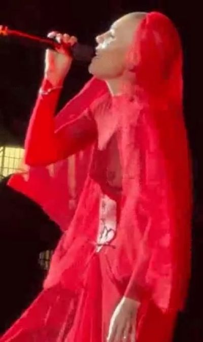 Skylar Grey Nipples on Stage