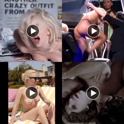 Lady Gaga Nude and Sexy Video Collection