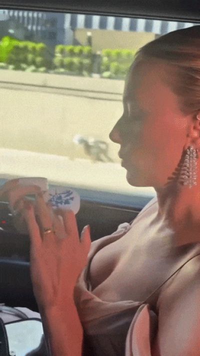 Scarlett Johansson Bouncing Big Tits Gif