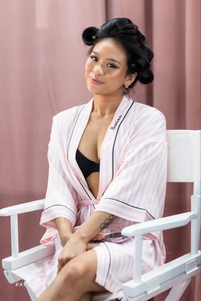 Suni Lee Tits Backstage