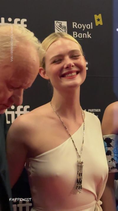 Elle Fanning Nipples