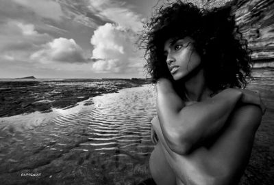 Imaan Hammam Topless and Sexy